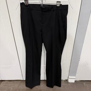 Banana Republic Black Logan Wool Dress Pants